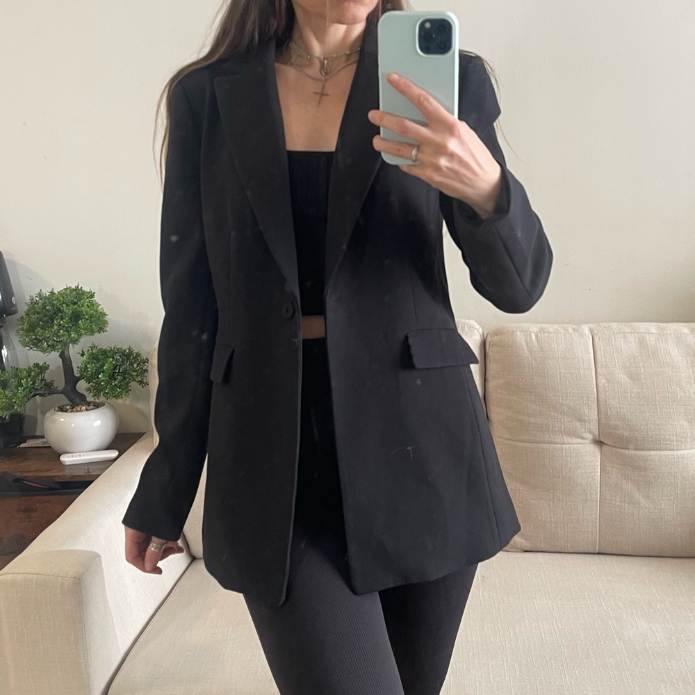 Banana Republic Classic Black Blazer